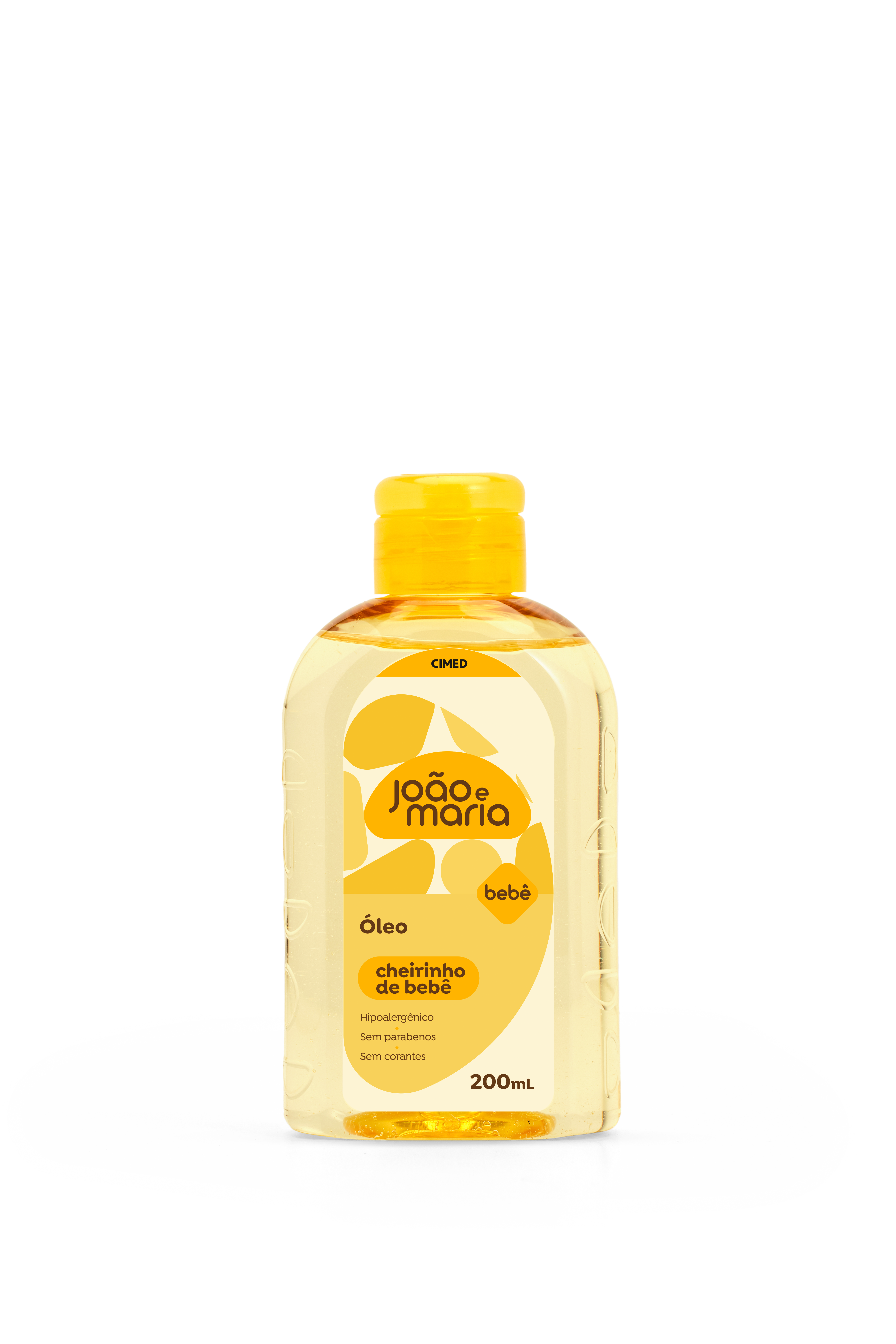 Óleo Massagem João e Maria Cheirinho de Bebê com Amêndoas 200ml